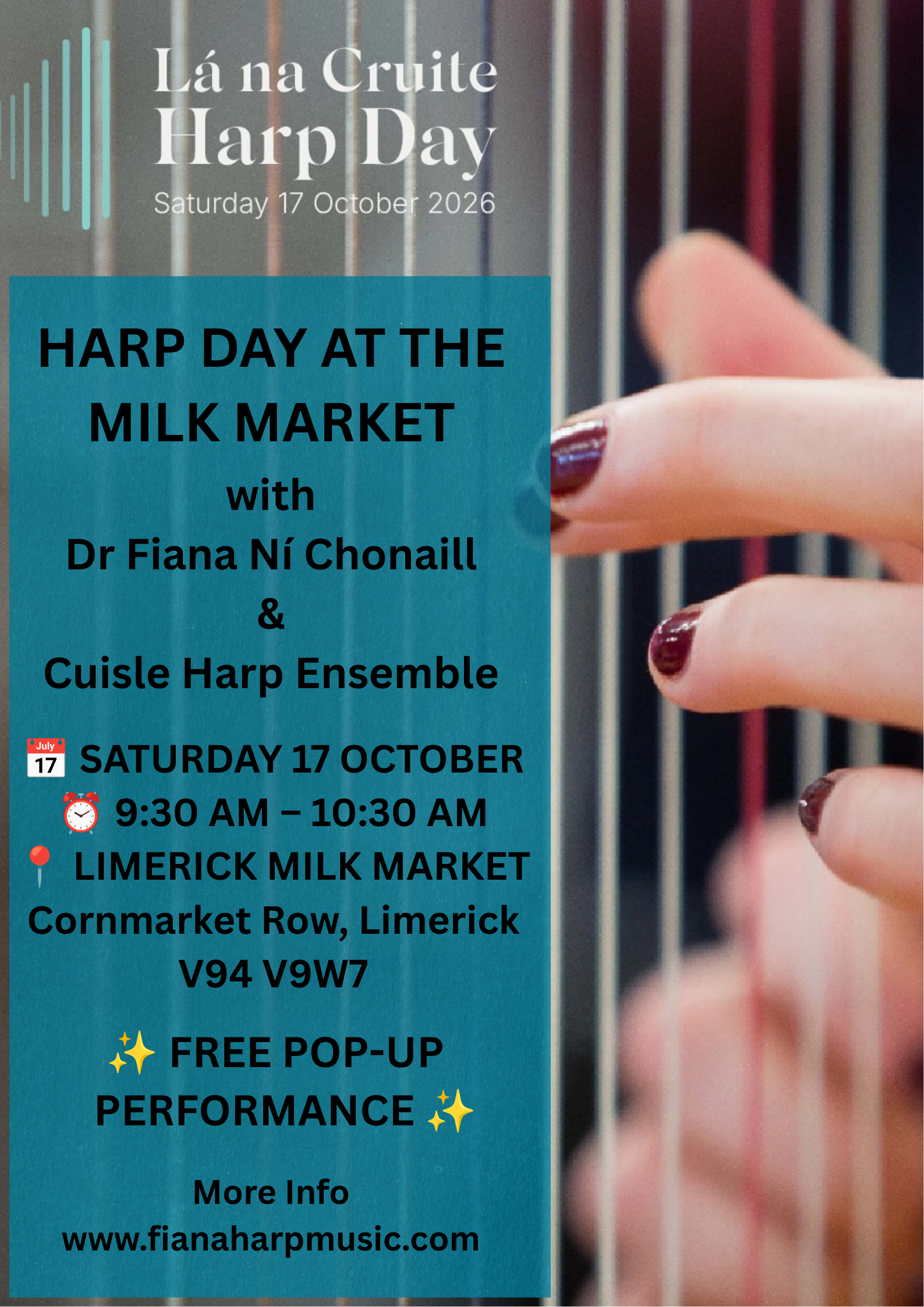 HARP DAY AT THE MILK MARKET